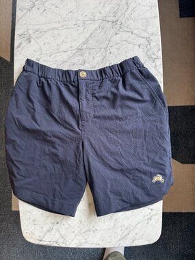 Tracksmith Falmouth Shorts — Navy, 6" Inseam